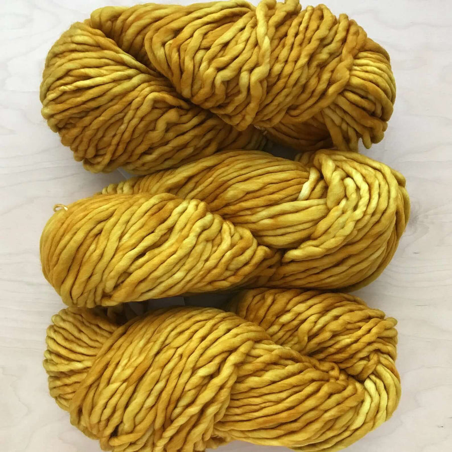 Malabrigo Rasta Yarn - Kettle Dyed Pure Merino Wool - 150 grams - FRANK OCHRE - Colour: 035