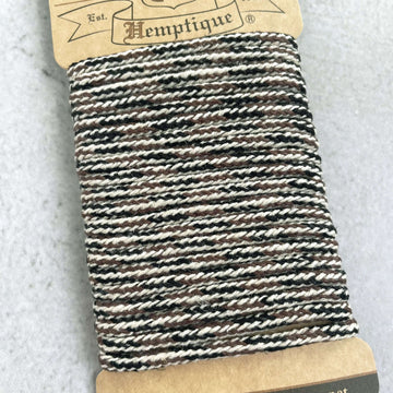 Hemptique 4mm Hemp Braided Rope - 3 metres - GARDEN SOIL
