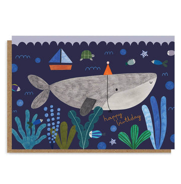 Daria Solak Illustrations - Underwater Birthday Greeting Card