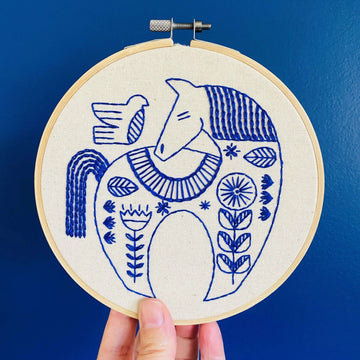 Hook, Line & Tinker -  HYGGE HORSE Embroidery Kit