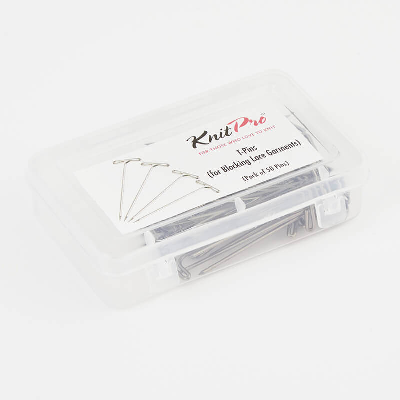 KnitPro - T-Pins (for Blocking Lace Garments) - Pack of 50 pins