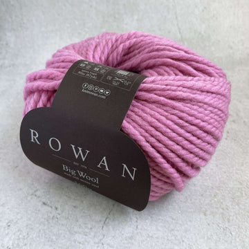 Rowan Big Wool Yarn - Pure Merino Wool - 100 grams - AURORA PINK - Colour: 84