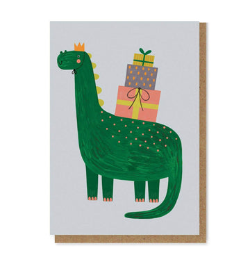 Daria Solak Illustrations - Dino Greeting Card