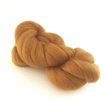 Dyed Merino Wool Top - 50 grams - ANTIQUE