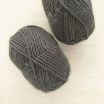Super Chunky Merino Yarn - GRANITE - 100 gram ball