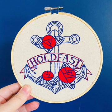 Hook, Line & Tinker -  HOLDFAST Embroidery Kit