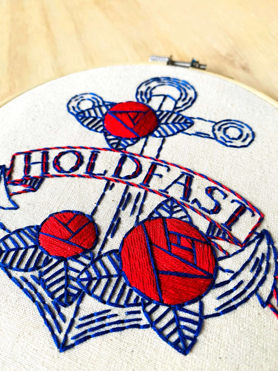 Hook, Line & Tinker -  HOLDFAST Embroidery Kit