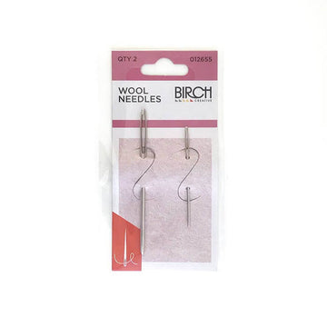 Birch Creative Wool Needles - 2 sizes in a pack