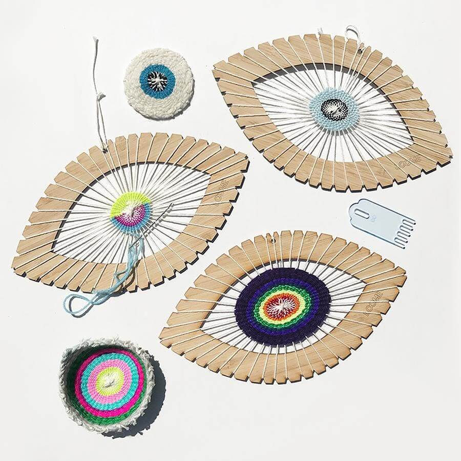 LOOME Weaving Loom: Eye Shape (also makes Round, Semi-Circle & Almond shapes)