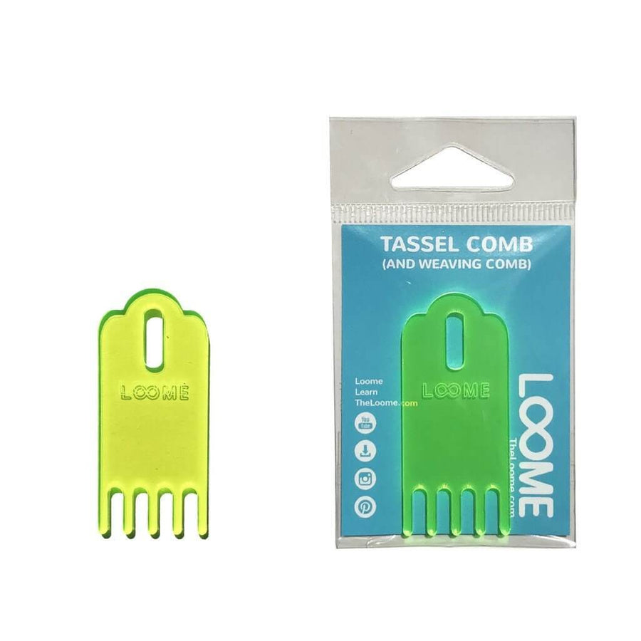 Loome Tassel Comb (and Weaving Comb)
