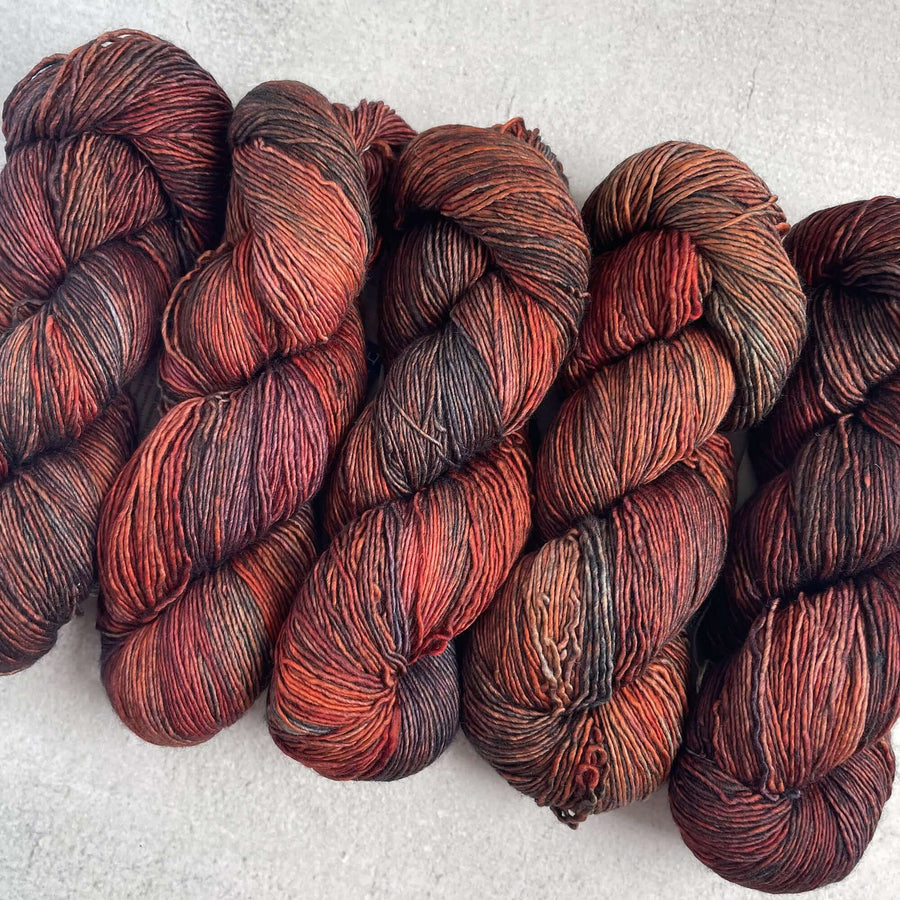 Malabrigo Mechita Yarn - Kettle Dyed Merino Superwash - 100 grams - MARTE - Colour: 121