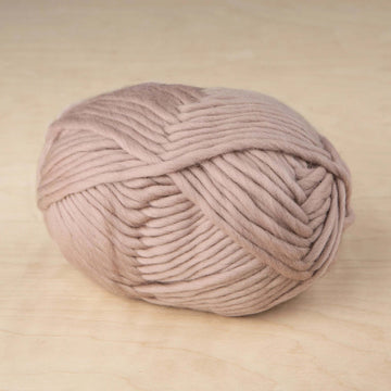 Super Chunky Merino Yarn - MINK - 100 gram ball
