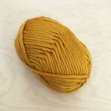 Super Chunky Merino Yarn - MUSTARD - 100 gram ball
