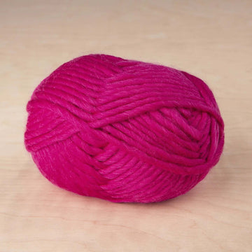 Super Chunky Merino Yarn - RASPBERRY (Batch: 50734) - 100 gram ball